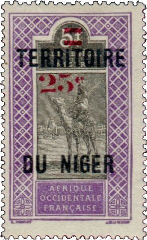 1921 territoire du niger